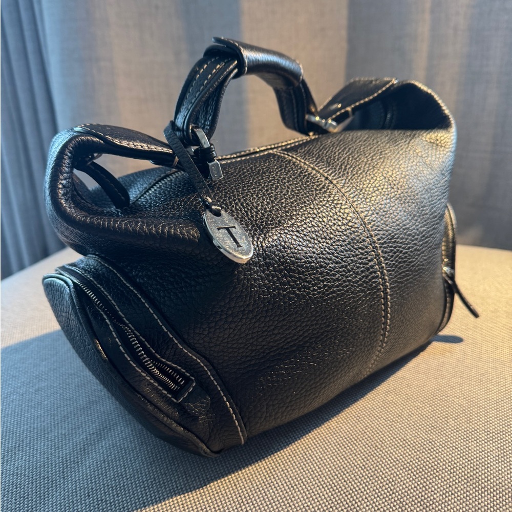 Black Leather Handbag